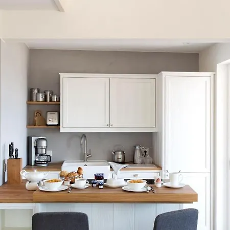 Dom wakacyjny Reetdorf Geltinger Birk Atelierhaus Sandbank